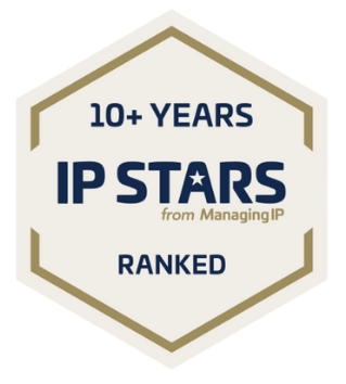 Additional Sections 3 10+ Years IP Stars from Managing IP Ranked Accreditation